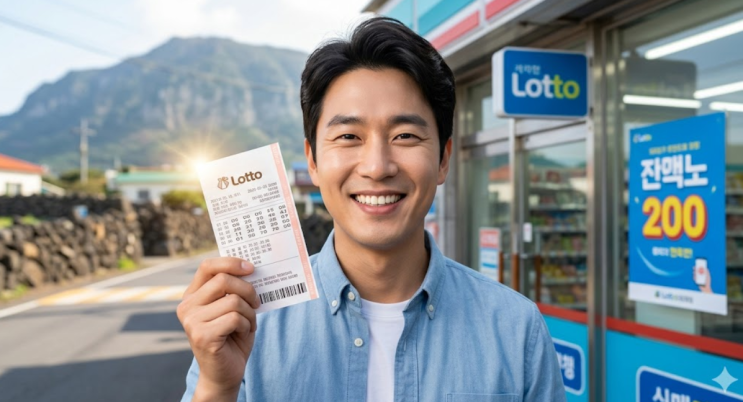  제주에서도 2등 6429만원 행운, 1218회 로또 소식 전해드려요