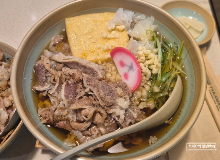  새로생긴 강남역 우동 맛집 - 우동명가 다카마쓰 규니쿠 후기