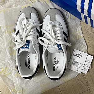 리뷰 l 아디다스 삼바 오리지널 클라우드 화이트