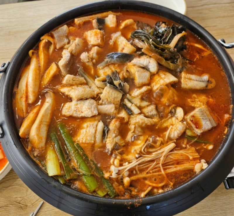 이도 파김치 장어전골(강화)