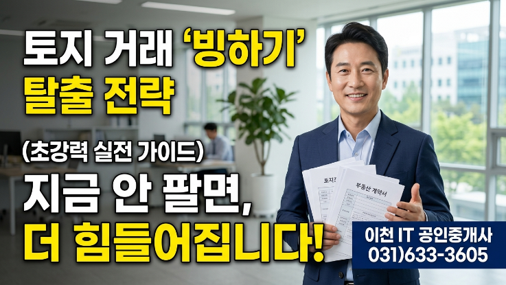  토지거래 ‘빙하시대’ 탈출 전략｜지금 안 팔면 더 어려워집니다 (초강력 실전 가이드)