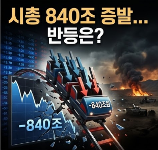  "시총 한 달 새 840조원 증발"...증시 반등 여부는 휴전에 달렸을까?