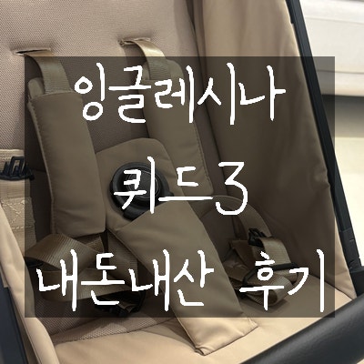 잉글레시나 퀴드3 휴대용 유모차 내돈내산 후기｜기내반입 무조건 가능한 가벼운 유모차 추....