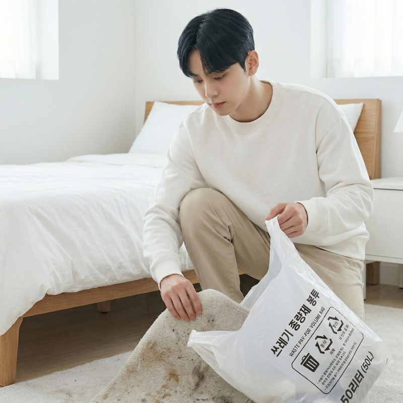 러그 버리는법 헌 옷 수거함 투입 금지? 올바른 분리배출 가이드