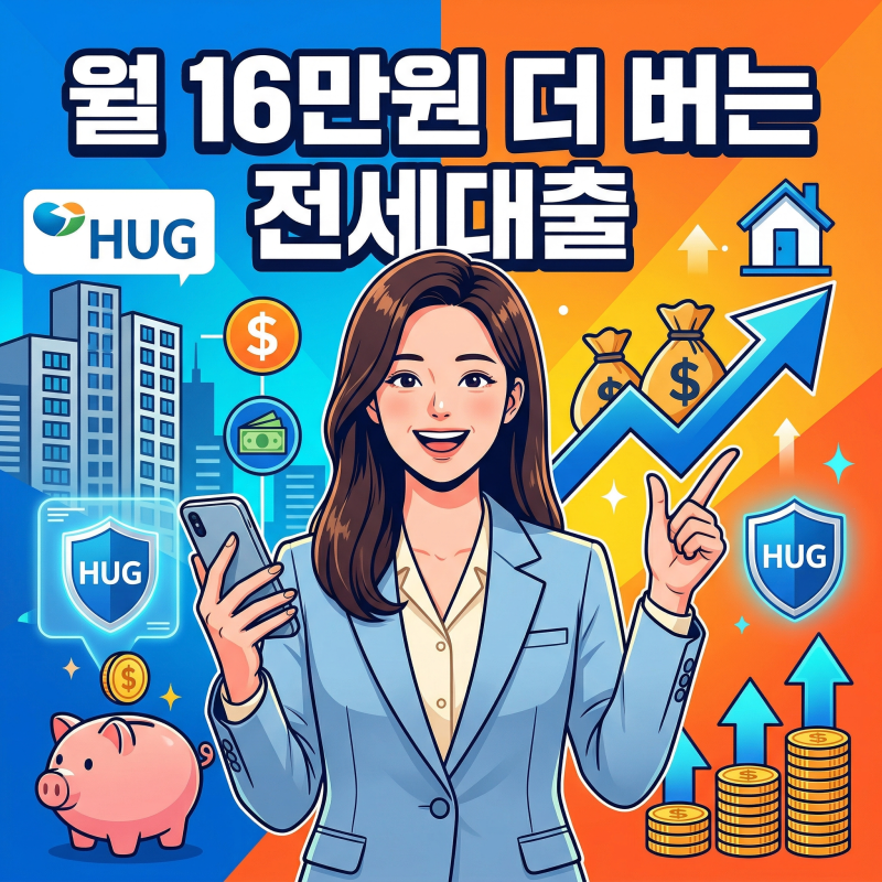 2026년 허그 전세대출 금리 비교, 청년버팀목 vs 일반 은행