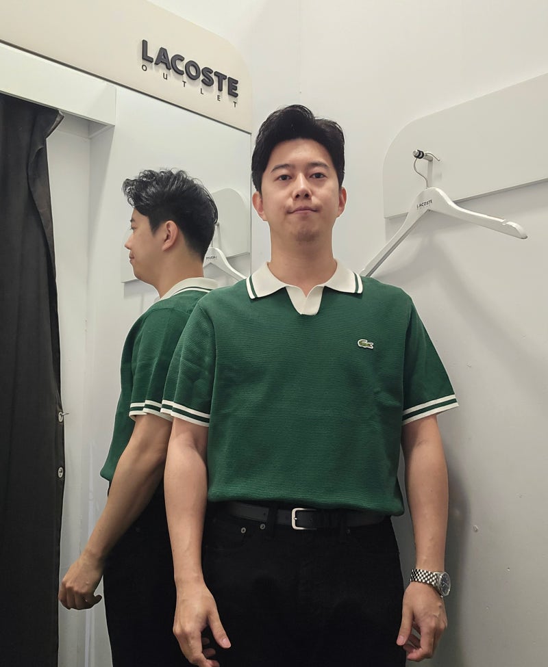 라코스테 카라 반팔티 오픈카라 폴로셔츠 아울렛 할인 정보