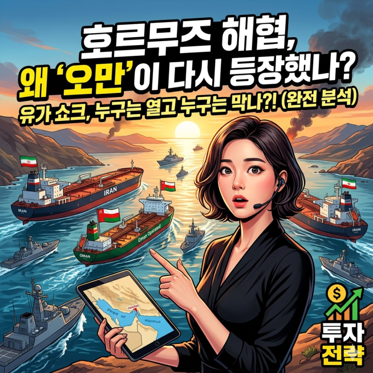 <b>이란</b>-오만 '<b>호르무즈</b> 해협 <b>통항</b> 보장 방안' 논의