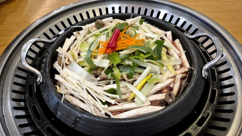 김포 풍무 장릉 맛집 가천린포크 구이구이센터 점심식사 갈비탕 불고기전골