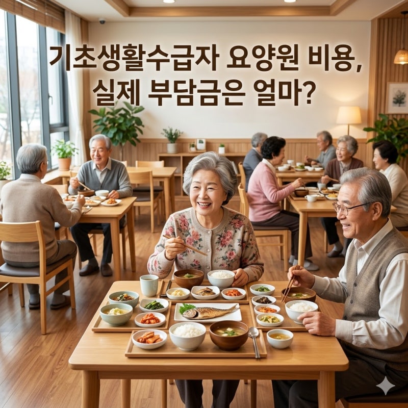 기초생활수급자 요양원 비용 실제 부담금과 입소 승인 신청 핵심 정리