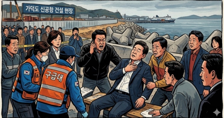 <b>가덕도 테러</b> 이재명 피습 1년, 외제차 동선부터 현장 훼손까지... 