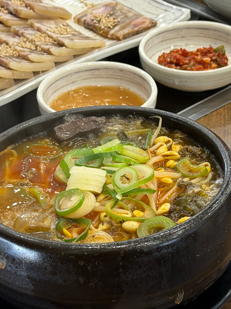  경남 진주 평거동맛집 일품양평해장국 양평해장국 우거지해장국 편육 주차