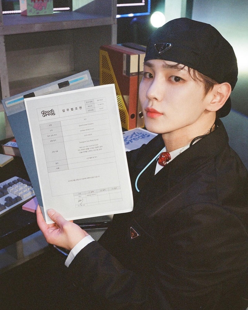 Was SHINee Key Born Wearing a Beret?