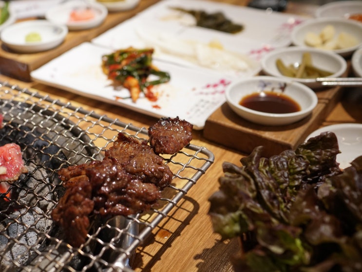  대구 대봉동 맛집 오늘도한우 양념갈비살 주차 아기의자