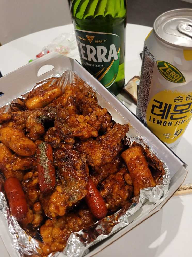  12월일상 6 :: 치킨과 레몬진만 있으면 돼