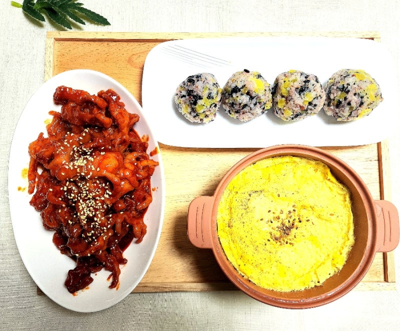 닭발 집 주먹밥 레시피, 시판 닭발 양념으로 매운 양념 닭발 만드는 법