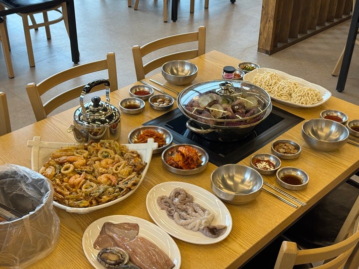 북한강을 품은 자가제면의 진수 북한강맛집 박승광해물칼국수 북한강직영점 식사