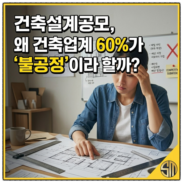  건축설계공모, 왜 건축업계 60%가 ‘불공정’이라 할까?