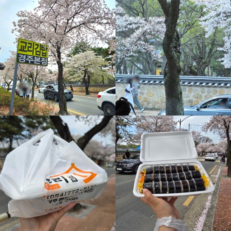  경주 한식 먹거리 추천 교리김밥 본점 후기