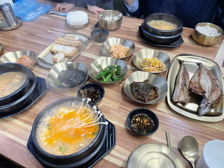  [부산 강서구 한식 맛집] 어른들 모시고 가기 좋은 명지 옛날청국장 청국장 콩순이 후기