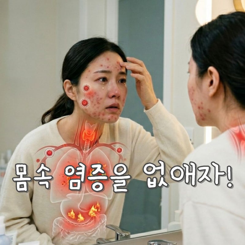 몸속 염증 없애기, 항염 성분 풍부한 식단 음식들은?