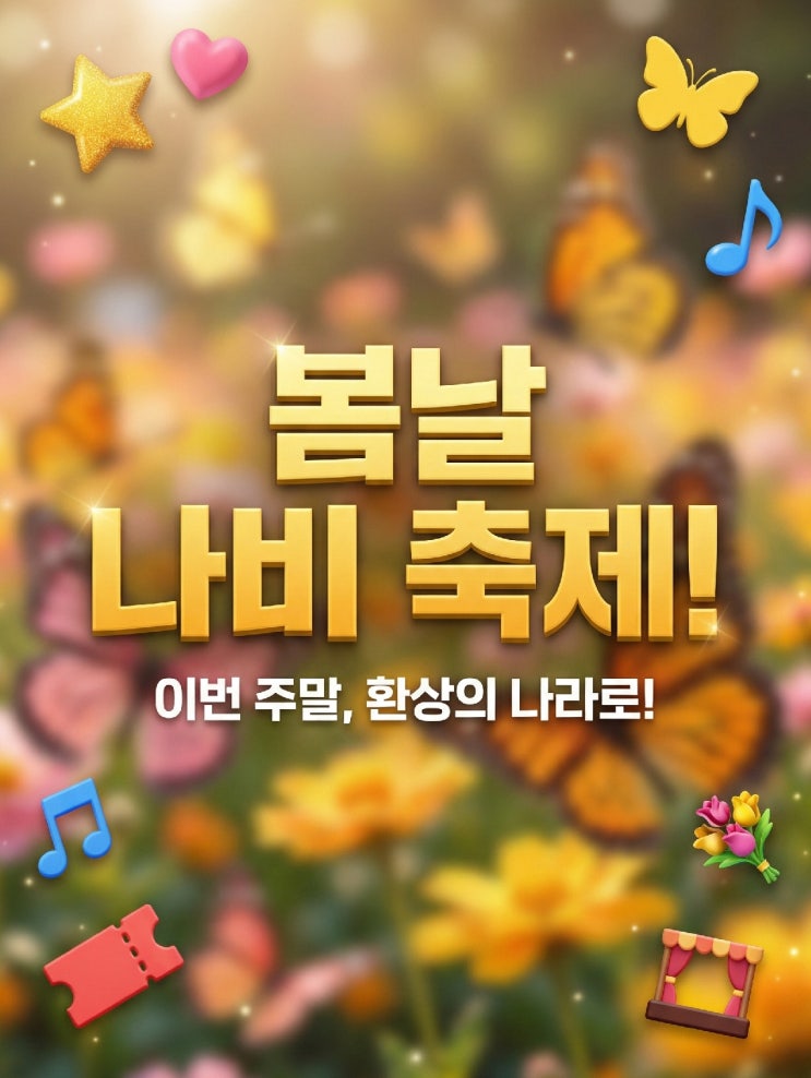  2026 함평나비대축제 엑스포공원 사전예매 할인 초대가수 라인업? 나비날리기 4월 함평 가볼만한곳