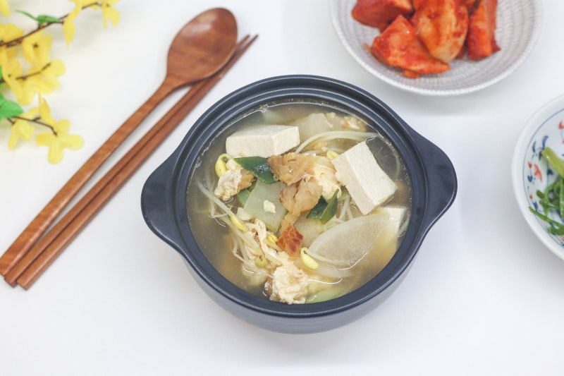 류수영 황태해장국 레시피 콩나물 황태국 끓이는법 황태요리