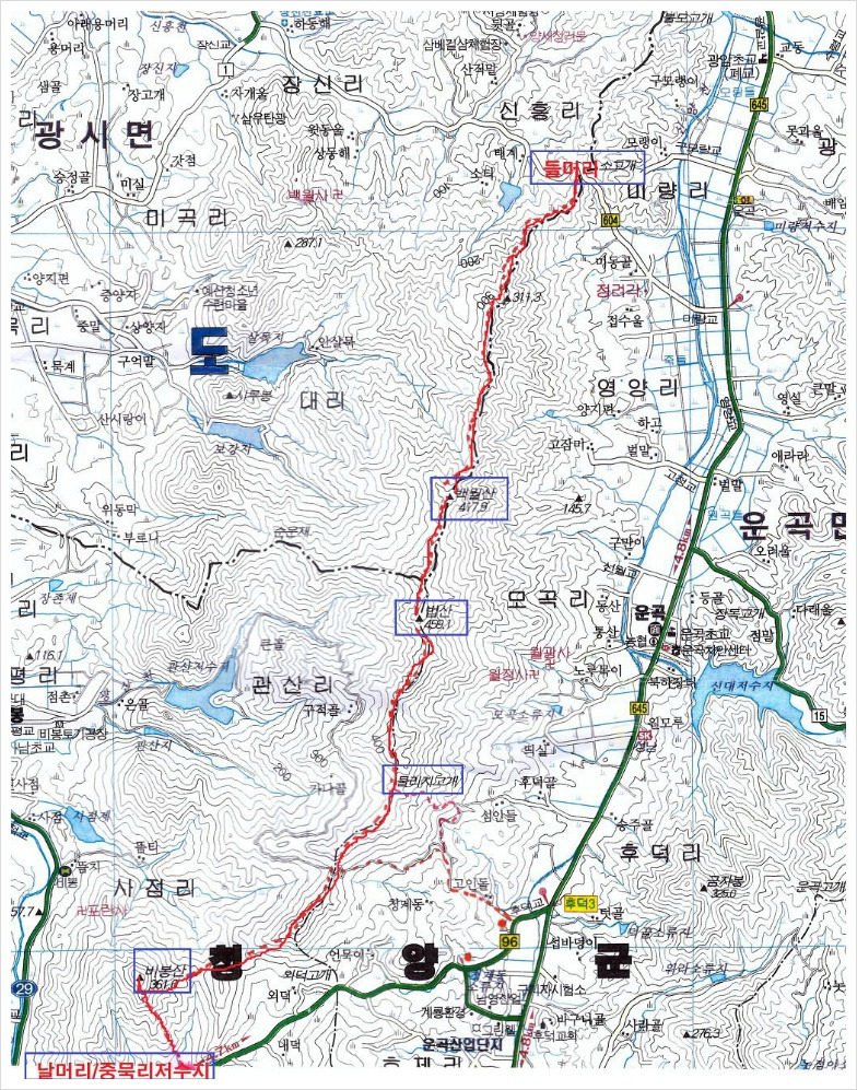 비봉산 사진 1
