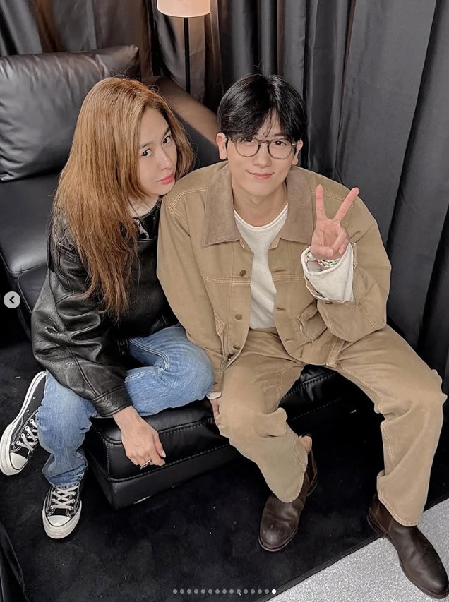  옥주현, 박형식 6촌 인연 공개…박효신 콘서트 인증샷 공개