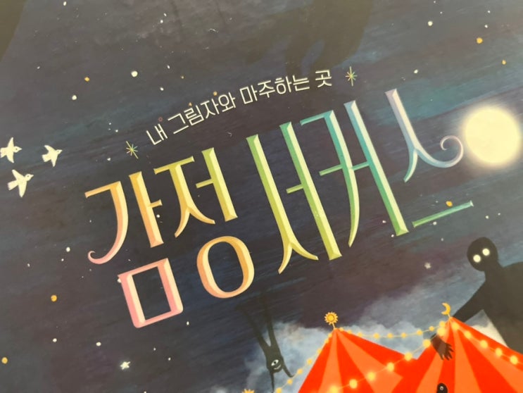  감정서커스 감정 표현 어려운 초등 저학년 아이에게 추천하는 책