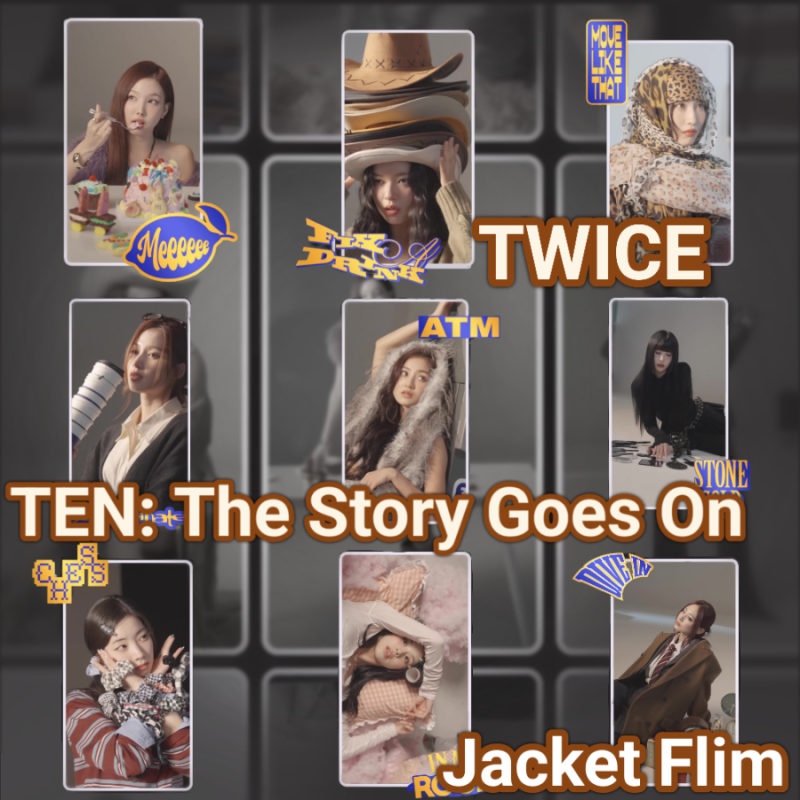 Actor TWICE Dahyun's Ankle Fracture Support Post Day 52: ☆Doob-byeol in the Night Sky☆ Jacket Film 2! Cowboy Jeongyeon