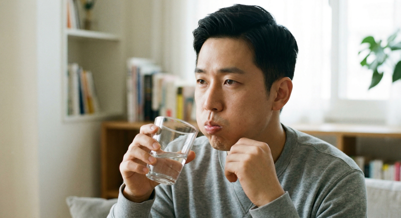 혀가 쩍쩍 달라붙는 고통, 구강건조증: 왜 결국 한의원 치료를 찾게 될까요?