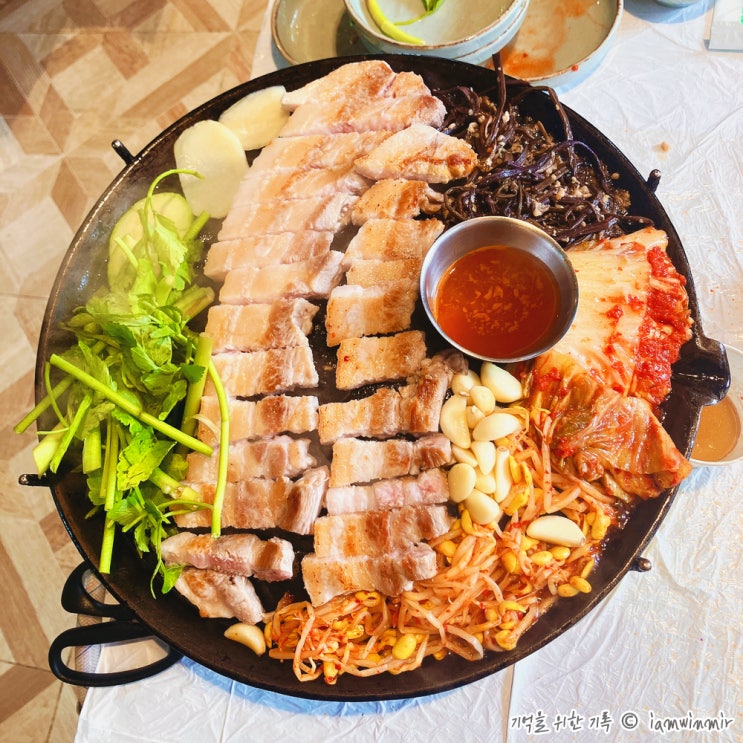  고척동 가성비 좋은데 고기도 구워주는 촌돈