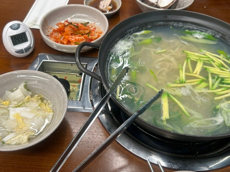  동탄칼국수 맛집 추천 '우이며녹 백합칼국수 동탄점'