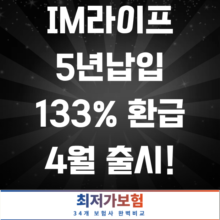 IM라이프 연금보험, 133% 환급률로 업계 1위 등극