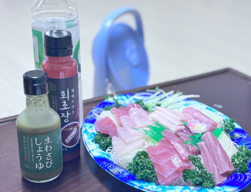초장 와사비 만능소스 추천, 집에서 참치회 2배 맛있게 먹기