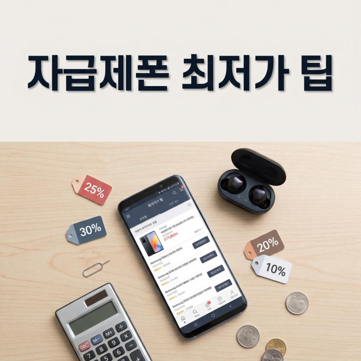  자급제 핸드폰 싸게 사는 법 알고 보면 쉬운 구매 방법