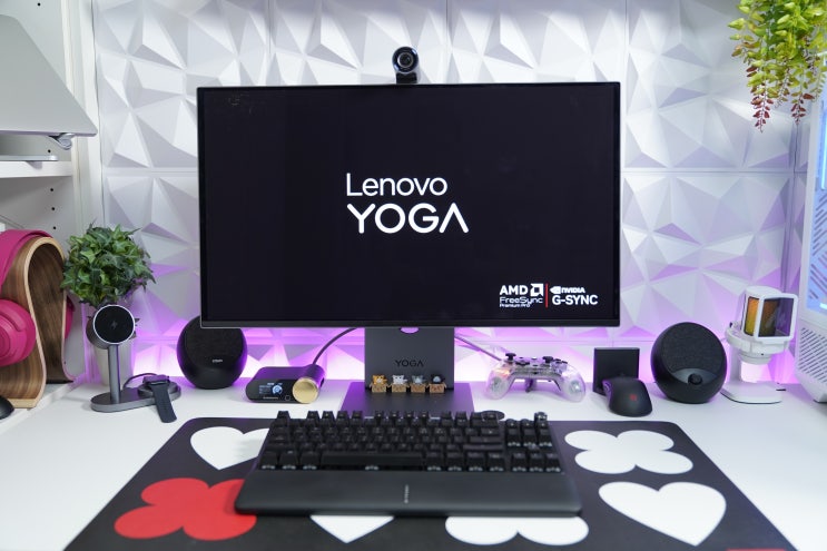  “크리에이터를 위한 No.1 모니터" 4K눈이 달린 2026 레노버 Yoga Pro 27UD-10