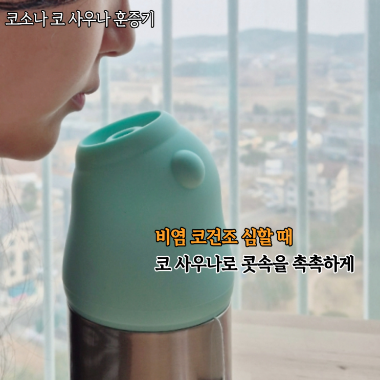  비염 심해질때 코 건조할 때 필수템 코소나 코훈증기 써본 후기