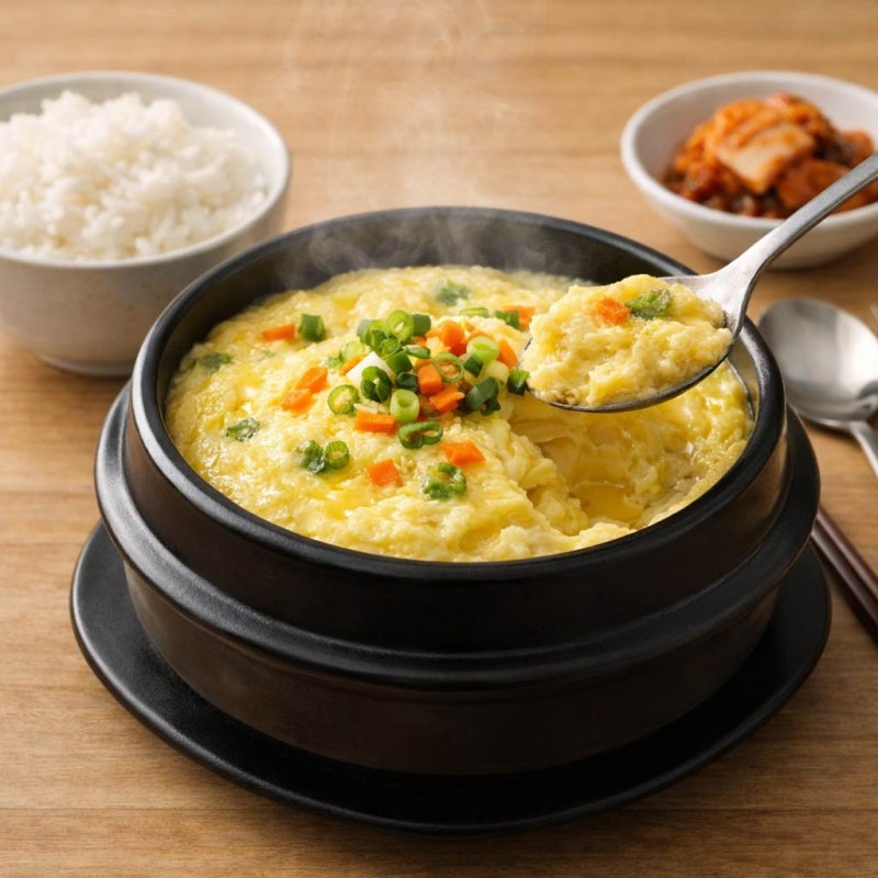 계란찜 – 가정식 전자레인지 포함 부드러운 황금 레시피