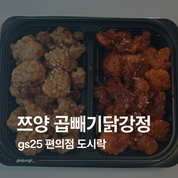  쯔양 곱빼기 닭강정 후기 (양 진짜 많음)