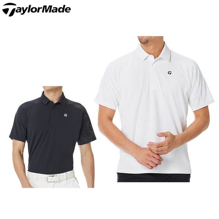 테일러메이드 남성 그래픽 블록 반소매 폴로 티셔츠 TL742 골프웨어 26년 봄 여름