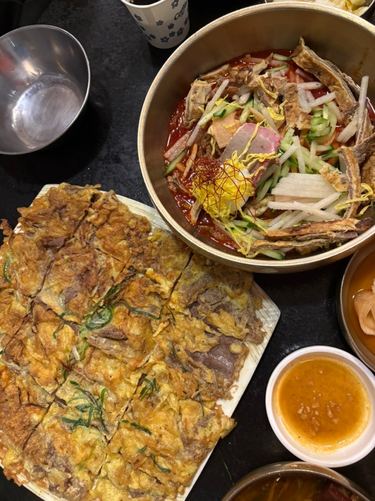  진주 냉면 맛집 하연옥 진주냉면 본점 육전 내돈내산