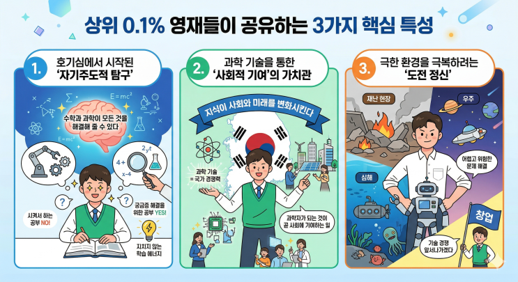  포항공대 상위 0.1%가 밝힌 '공부보다 중요한 영재의 한 가지 조건'