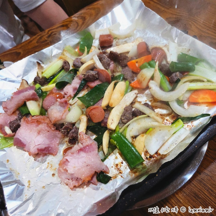 여의도 부대찌개 털보스테이크