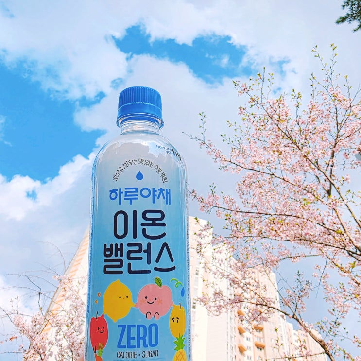  hy 하루야채 이온밸런스 산책하면서 마시기 좋은 제로 이온음료 추천