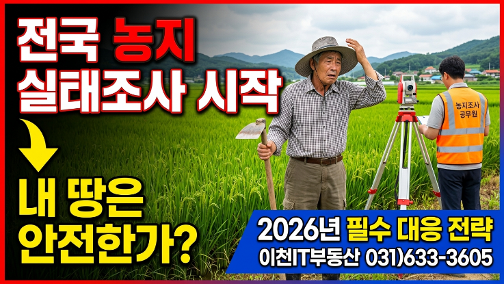  농사 안 지어도 괜찮을까? | 농지조사 대응 실전 경험 공개 (현장 사례)