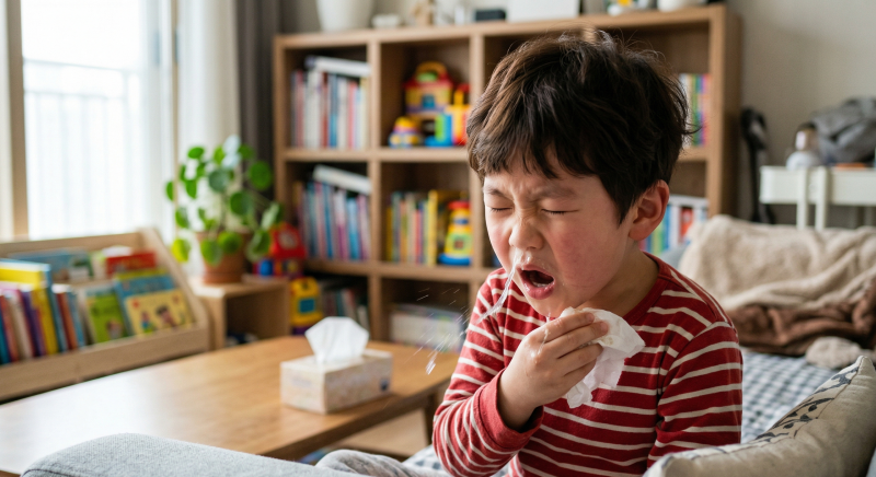 잦은 소아감기, 어떻게 해야할까요? 우리 아이 호흡기 면역력을 위한 한의원 치료 가이드