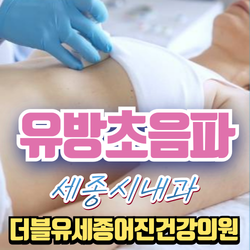 [세종시 유방 초음파] 가슴에 잡히는 멍울? 증상부터 여성 원장님 진료까지 총정리