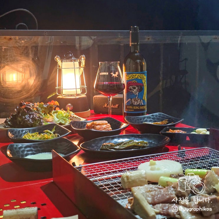  [강원도 홍천군 서면] 홍천 여행 빠지 숙소, 글램핑 - 몬테리오글램핑 사우나, 바비큐
