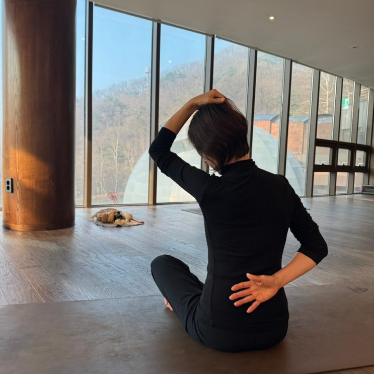  <포레스트 리솜>과 함께하는 제천 1박2일 여행 2일차: 아침 요가 및 조식 뷔페/<콘크리트월> 청풍호 뷰맛집 카페/ATV체험 내돈내산 후기